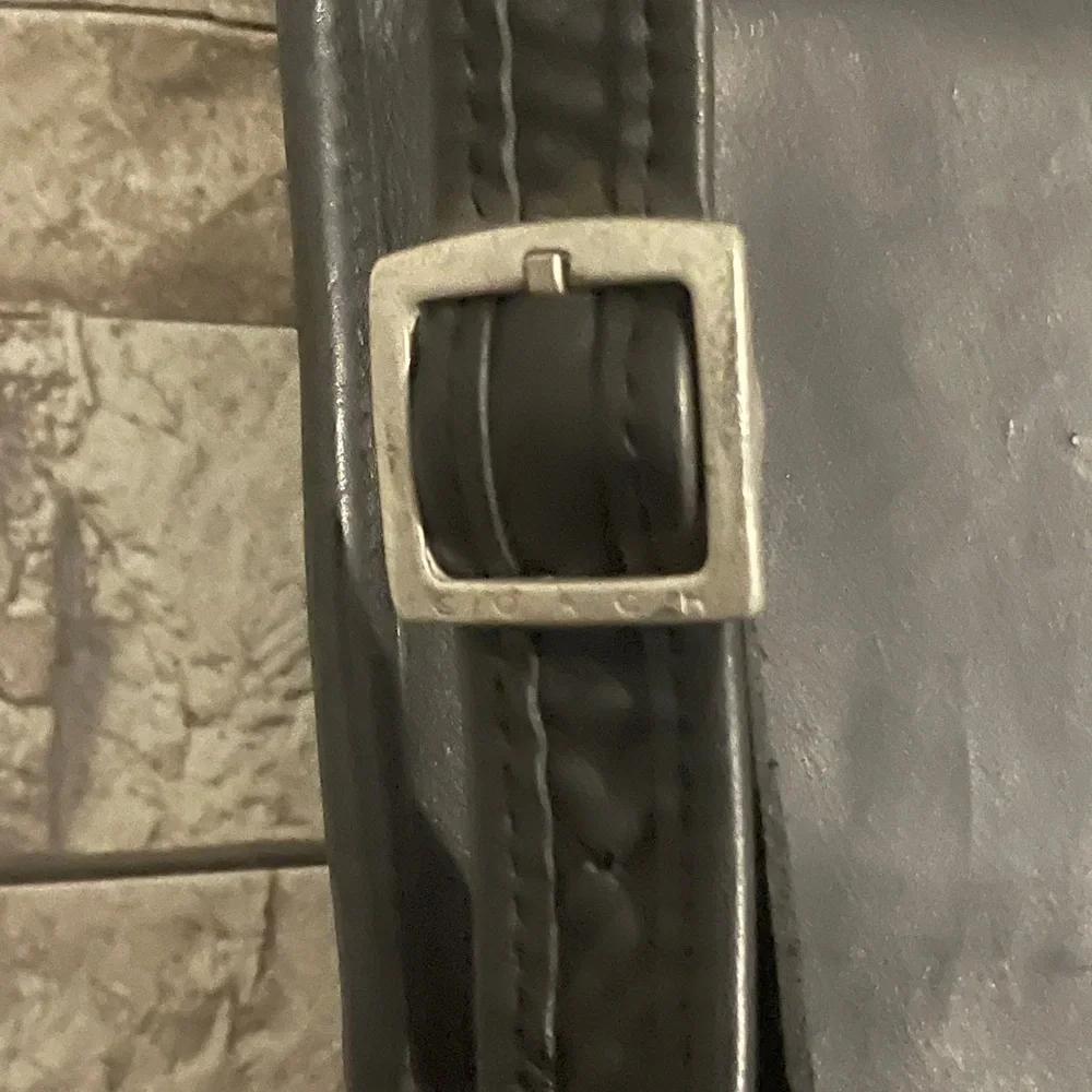 Vintage COACH Slim Leather Backpack Black 9405 - Picture 4 of 10